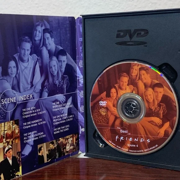 The Best of FRIENDS Volumes 3 and 4 DVDs - Picture 4 of 12